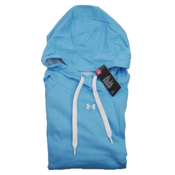 Under Armour Tops - Under Armour Hoodie Thermal Fleece Womens Plus Size 2X Warm Up Blue Sweatshirt